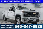 New 2024 Chevrolet Silverado 3500 Work Truck Double Cab 4x4, 8' 2" Reading Classic II Steel Service Truck for sale #45649 - photo 1