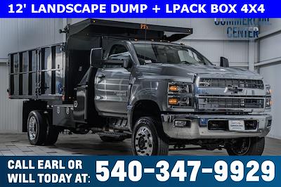 New 2024 Chevrolet Silverado 5500 Work Truck Regular Cab 4x4, Landscape Dump for sale #45935 - photo 1