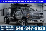 New 2024 Chevrolet Silverado 5500 Work Truck Regular Cab 4x4, Landscape Dump for sale #45935 - photo 1