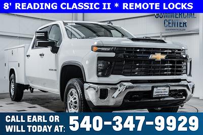 New 2024 Chevrolet Silverado 2500 Work Truck Crew Cab 4x4, 9' Reading Classic II Steel Service Truck for sale #45957 - photo 1