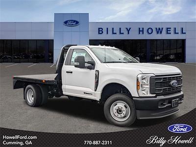2024 Ford F-350 Regular Cab DRW 4x4, Flatbed Truck for sale #H24174 - photo 1