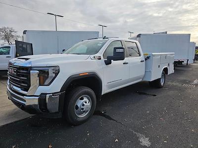 New 2024 GMC Sierra 3500 Pro Crew Cab 4WD, 9' Reading Classic II Steel Service Truck for sale #G541540 - photo 1