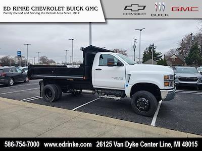 New 2023 Chevrolet Silverado 5500 Work Truck Regular Cab 4WD, Dump Truck for sale #533745 - photo 1