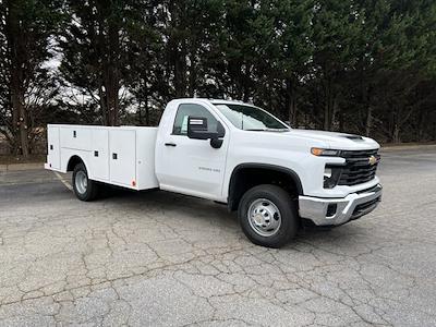 New 2024 Chevrolet Silverado 3500 Work Truck Regular Cab RWD, 11' Warner Select Pro Service Truck for sale #CR64039 - photo 1