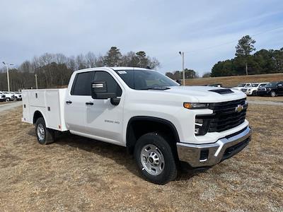 New 2024 Chevrolet Silverado 2500 Work Truck Double Cab RWD, 8' Warner Select Pro Service Truck for sale #CR84207 - photo 1