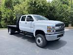 2023 Chevrolet Silverado 5500 Crew Cab DRW 4WD, Flatbed Truck for sale #DQ54744 - photo 3