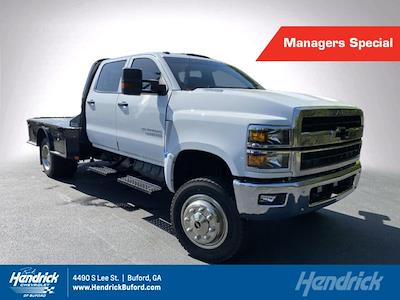 Used 2021 Chevrolet Silverado 6500 Work Truck Regular Cab 4x4, Flatbed Truck for sale #P21994 - photo 1