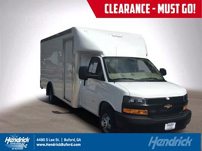 Used 2022 Chevrolet Express 3500 4x2, Rockport Cargoport Box Van for sale #SA22364 - photo 1