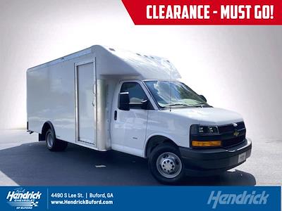 Used 2022 Chevrolet Express 3500 4x2, Rockport Cargoport Box Van for sale #SA22366 - photo 1