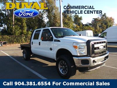 Used 2011 Ford F-250 XL Crew Cab 4x4, Flatbed Truck for sale #BED11298 - photo 1
