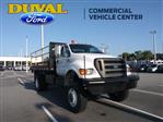 Used 2011 Ford F-750 XL Regular Cab 4x4, Flatbed Truck for sale #PBV085275 - photo 1