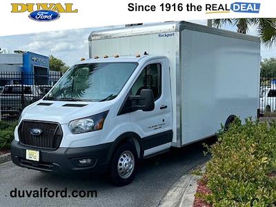 New 2023 Ford Transit 350 HD Base AWD, 14' Rockport Cargoport Box Van for sale #PKA65378 - photo 1