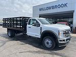 New 2024 Ford F-450 XL Regular Cab 4x4, 14' 6" Monroe Truck Equipment TradesPRO™ Stake Bed for sale #RF01665 - photo 1