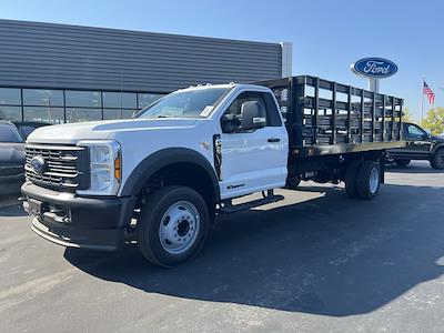 New 2024 Ford F-450 XL Regular Cab 4x2, 16' 3" Knapheide Value-Master X Stake Bed for sale #RF54059 - photo 1