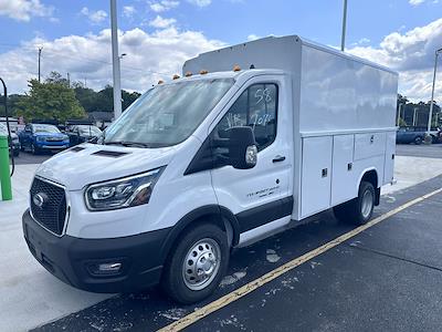 New 2023 Ford Transit 350 HD Base AWD, 11' Reading Aluminum CSV Service Utility Van for sale #NT5500 - photo 1