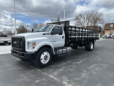 2024 Ford F-650 Regular Cab DRW 4x2, Parkhurst Structureline Stake Bed for sale #NT5837 - photo 1