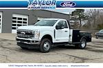 New 2023 Ford F-350 Regular Cab 4WD, 9' 4" CM Truck Beds TM Deluxe Flatbed Truck for sale #PED21874 - photo 3