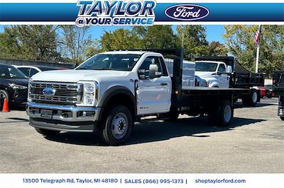 New 2024 Ford F-600 Regular Cab 4WD, 16' 3" Knapheide Heavy-Hauler Flatbed Truck for sale #RDA17400 - photo 1