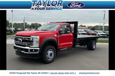 New 2024 Ford F-600 Regular Cab 4WD, 16' 5" Knapheide Heavy-Hauler Junior Flatbed Truck for sale #RDA17819 - photo 1