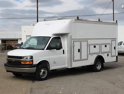 New 2023 Chevrolet Express 4500 RWD, 14' Rockport Workport Service Utility Van for sale #N2873 - photo 1