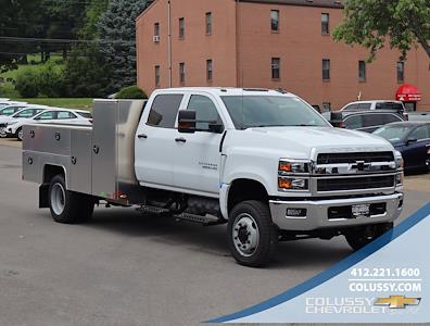 New 2024 Chevrolet Silverado 5500 LT Crew Cab 4WD, Martin Truck Bodies Aluminum Service Body Service Truck for sale #N3101 - photo 1