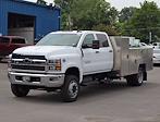 New 2024 Chevrolet Silverado 5500 LT Crew Cab 4WD, Martin Truck Bodies Aluminum Service Body Service Truck for sale #N3101 - photo 4