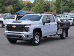 New 2024 Chevrolet Silverado 3500 Work Truck Crew Cab 4WD, SH Truck Bodies Flatbed Contractor Truck for sale #N3225 - photo 4