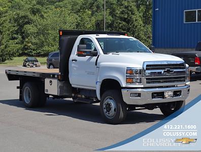 New 2024 Chevrolet Silverado 6500 Work Truck Regular Cab 4WD, SH Truck Bodies Flatbed Truck for sale #N3267 - photo 1