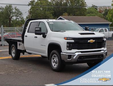 2024 Chevrolet Silverado 3500 Crew Cab 4WD, Blue Ridge Manufacturing Wrangler Flatbed Truck for sale #N3276 - photo 1