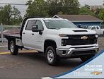 New 2024 Chevrolet Silverado 3500 Work Truck Crew Cab 4WD, Blue Ridge Manufacturing Wrangler Flatbed Truck for sale #N3276 - photo 1