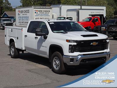 New 2024 Chevrolet Silverado 3500 Work Truck Crew Cab 4WD, 8' Knapheide Steel Service Body Service Truck for sale #N3348 - photo 1