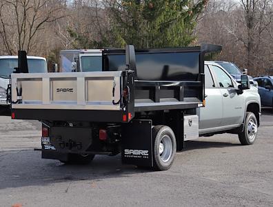 New 2025 Chevrolet Silverado 3500 Work Truck Crew Cab 4WD, 9' 3" SH Truck Bodies Dump Truck for sale #N3435 - photo 2