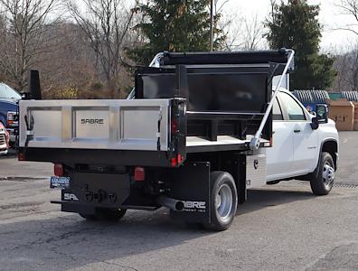 New 2025 Chevrolet Silverado 3500 Work Truck Crew Cab 4WD, 9' 3" SH Truck Bodies Dump Truck for sale #N3436 - photo 2