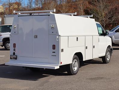 New 2024 Chevrolet Express 3500 Work Truck Regular Cab RWD, 11' Reading Aluminum CSV Service Utility Van for sale #N3441 - photo 2