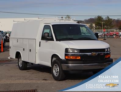 New 2024 Chevrolet Express 3500 Work Truck Regular Cab RWD, Reading Aluminum CSV Service Utility Van for sale #N3452 - photo 1