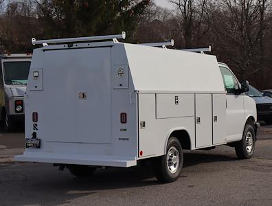 New 2024 Chevrolet Express 3500 Work Truck Regular Cab RWD, 11' Reading Aluminum CSV Service Utility Van for sale #N3452 - photo 2