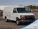 New 2024 Chevrolet Express 3500 Work Truck Regular Cab RWD, 11' Reading Aluminum CSV Service Utility Van for sale #N3452 - photo 1