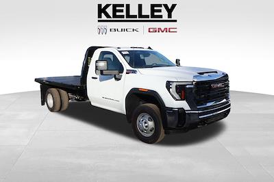 2025 GMC Sierra 3500 Regular Cab 4x4, Knapheide PGTB Utility Gooseneck Flatbed Truck for sale #F25249 - photo 1