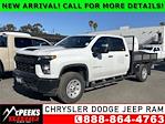 Used 2022 Chevrolet Silverado 3500 Work Truck Crew Cab 4x2, Flatbed Truck for sale #R1036B - photo 1