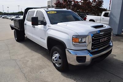 Used 2019 GMC Sierra 3500 Base Crew Cab 4x4, Flatbed Truck for sale #110079F - photo 1