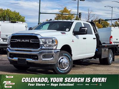 New 2024 Ram 3500 Tradesman Crew Cab 4WD, Flatbed Truck for sale #TCR240634 - photo 1