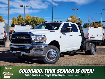 New 2024 Ram 3500 Tradesman Crew Cab 4WD, Flatbed Truck for sale #TCR240635 - photo 1