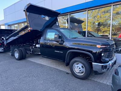 New 2024 Chevrolet Silverado 3500 Work Truck Regular Cab 4WD, Dump Truck for sale #24462 - photo 1