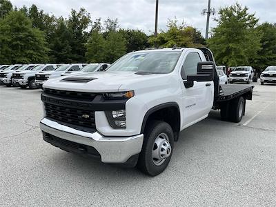 2023 Chevrolet Silverado 3500 Regular Cab 4x2, Bedrock Flatbed Truck for sale #F1632 - photo 1