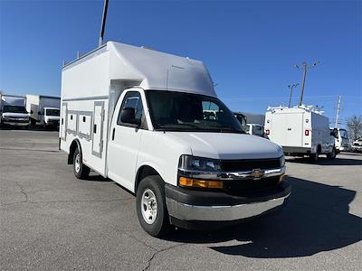 New 2025 Chevrolet Express 3500 Work Van Regular Cab RWD, Service Utility Van for sale #F2295 - photo 1