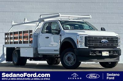 New 2023 Ford F-550 XL Super Cab 4x4, Stake Bed for sale #PED25211 - photo 1