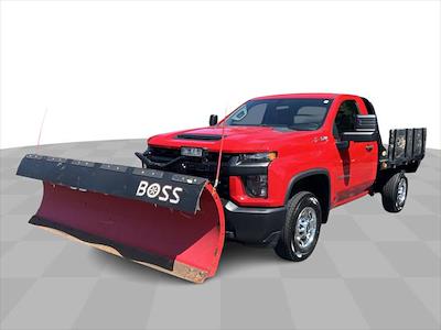 Used 2021 Chevrolet Silverado 2500 Work Truck Regular Cab 4x4, Flatbed Truck for sale #P12237 - photo 1