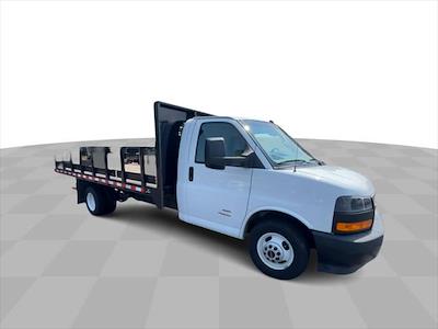 Used 2020 GMC Savana 4500 Work Van 4x2, Stake Bed for sale #P12329 - photo 1