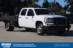 Used 2009 GMC Sierra 3500 Work Truck Crew Cab 4x4, Flatbed Truck for sale #CN16433M - photo 1