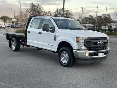 Used 2021 Ford F-250 XL Crew Cab 4WD, Flatbed Truck for sale #CP23348 - photo 1